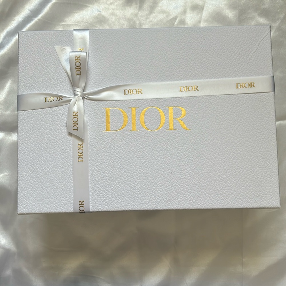 Dior Box, Ribbon, & Tissue Paper